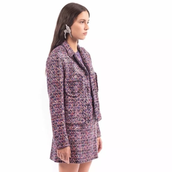 Marco De Vincenzo Boucle Jacket Size 38 - Picture 5 of 15